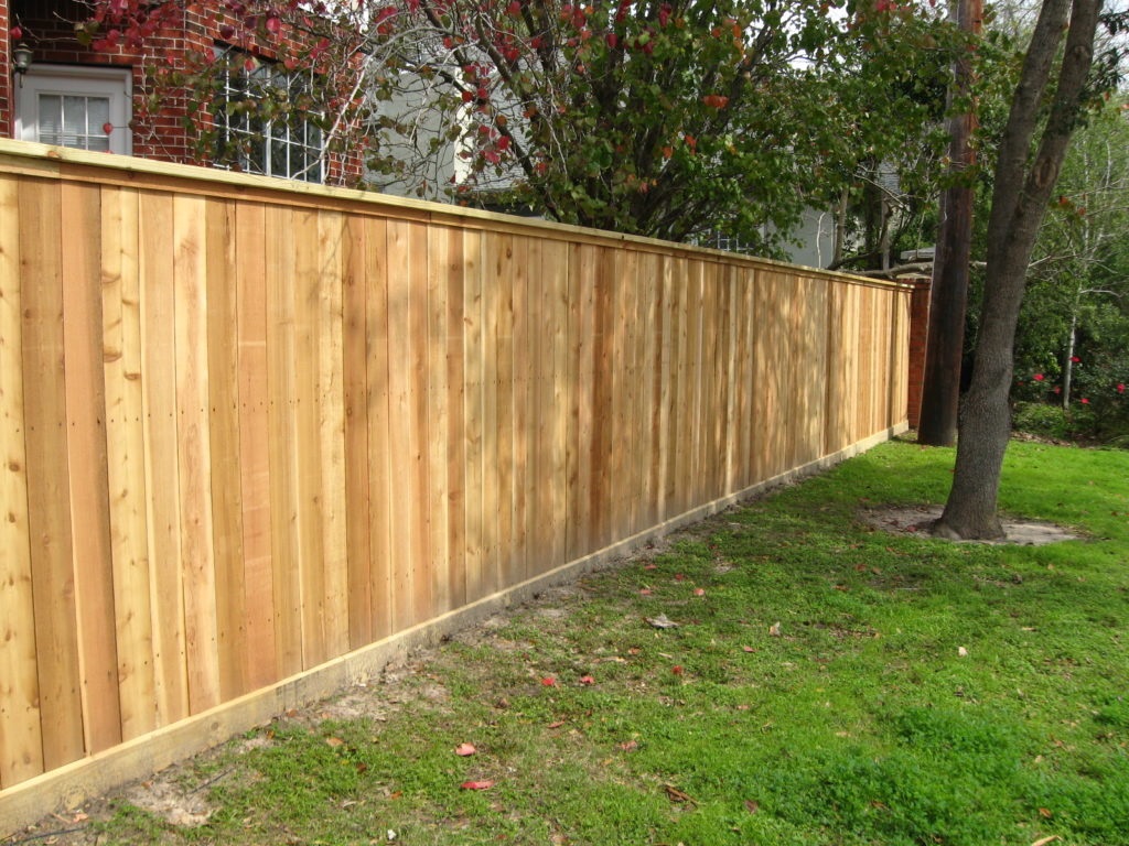 Building a privacy fence